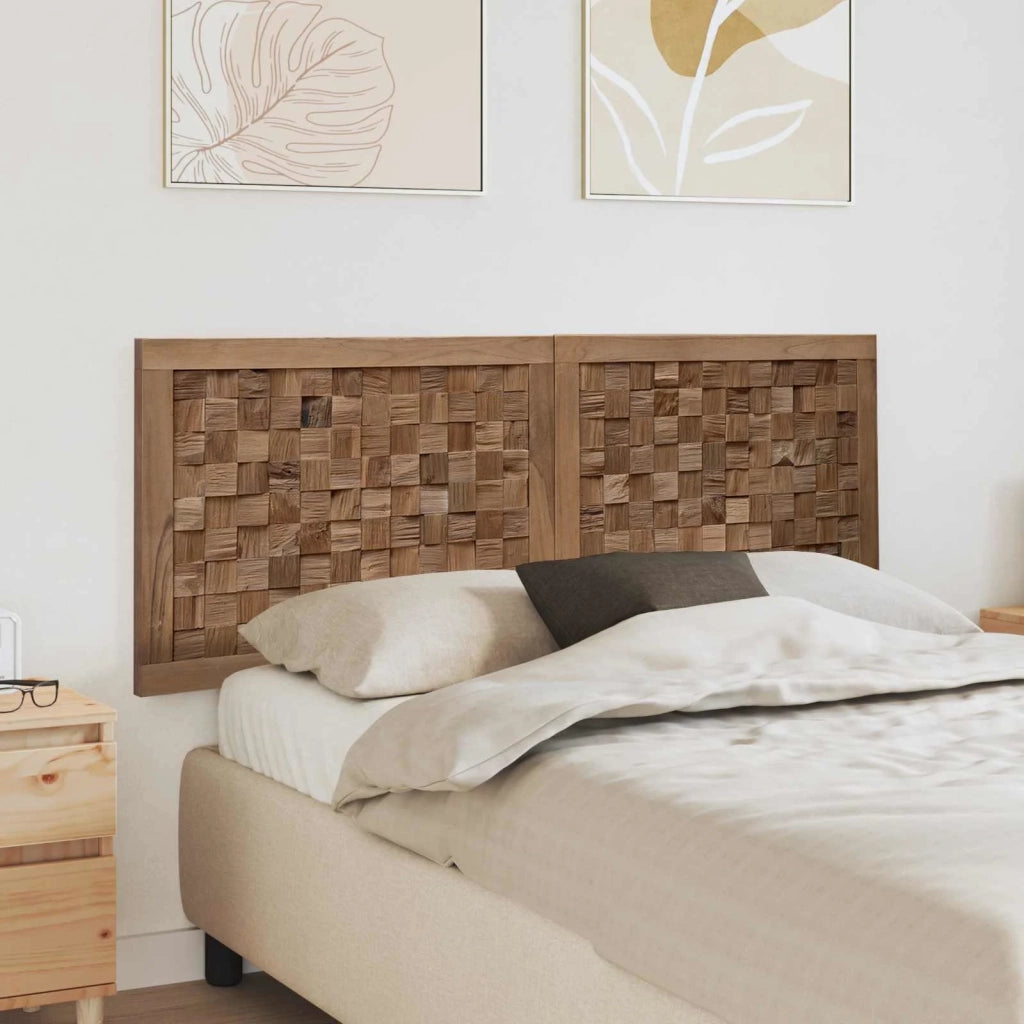 Testiera | Testata Naturale Legno di teak solido