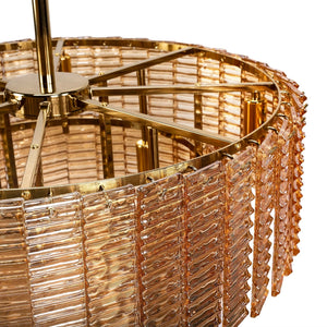 Lampadario A Sospensione Da Soffitto APP1677-8CP Marrone