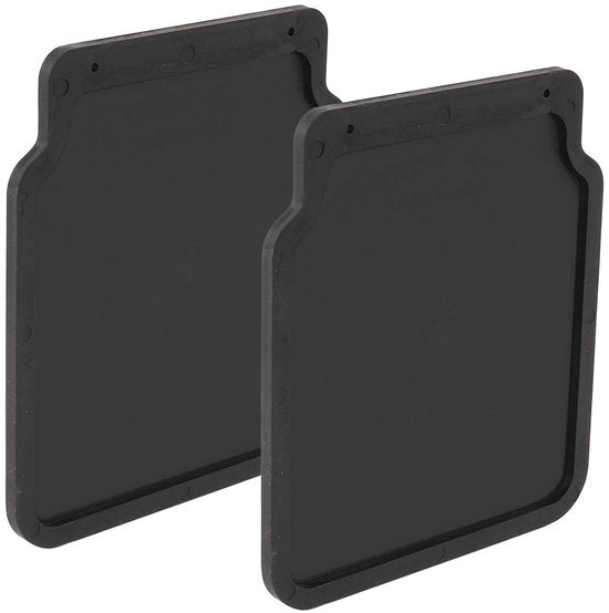 Spatlappi per Azienda Mobili o Caravans - Protezione - 1 pezzo - Nero - Gomma - 23x20x0,7 cm