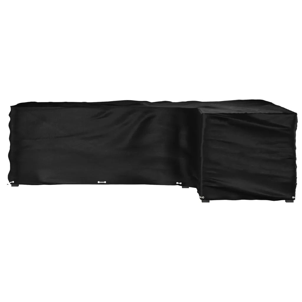 Copertura Mobili da Giardino a L 18 Occhielli 285x220x80 cm 319324