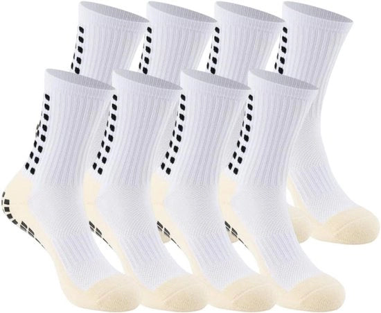 Okken Antiscivolo per Sport 4 Paia di Cotone - Antidermatite, Respiranti e Unisex (38-45)