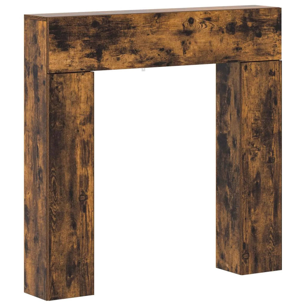 Cornice per camino Rovere Fumo 102 x 18 x 100,5 cm 8006602