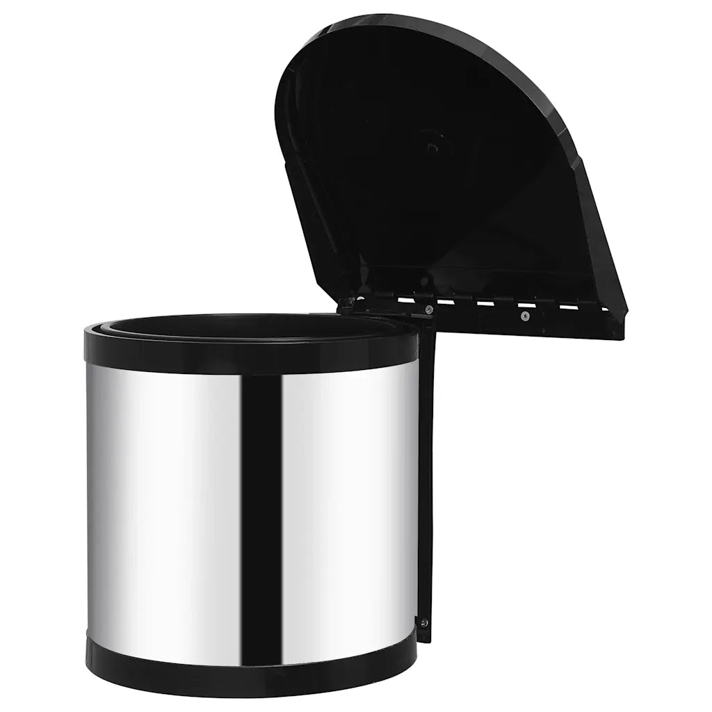 Pattumiera da Incasso per Cucina in Acciaio Inossidabile 8 L CFW1172267