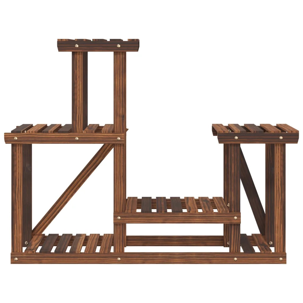 Portafiori 90x25x73,5 cm in Legno Massello di Abete 362875