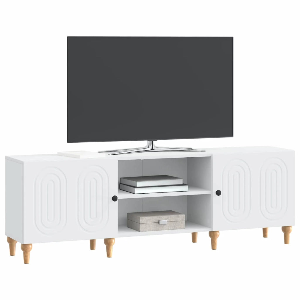 Mobile TV Bianco 150 x 31 x 50 cm Legno ingegnerizzato 894225