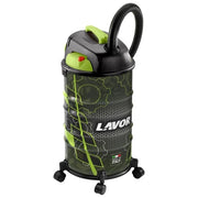 Lavor RUDY 30S Bidone Aspiratutto Secco e Bagnato 30 L 1200 W Fusto in Acciaio Funzione Soffiaggio colore Nero Verde