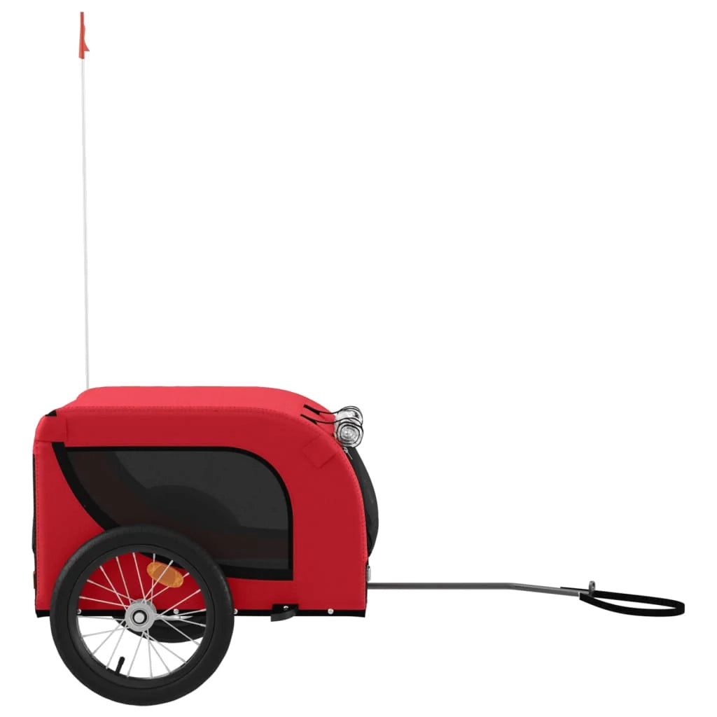 Rimorchio/carrello per animali domestici rosso 02_0044369