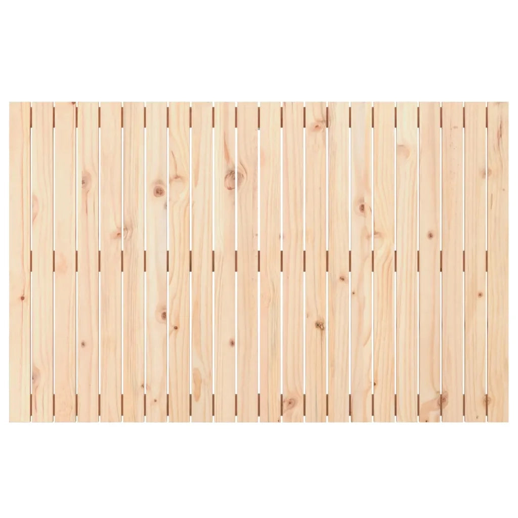 Testiera da Parete 140x3x90 cm in Legno Massello di Pino 824918