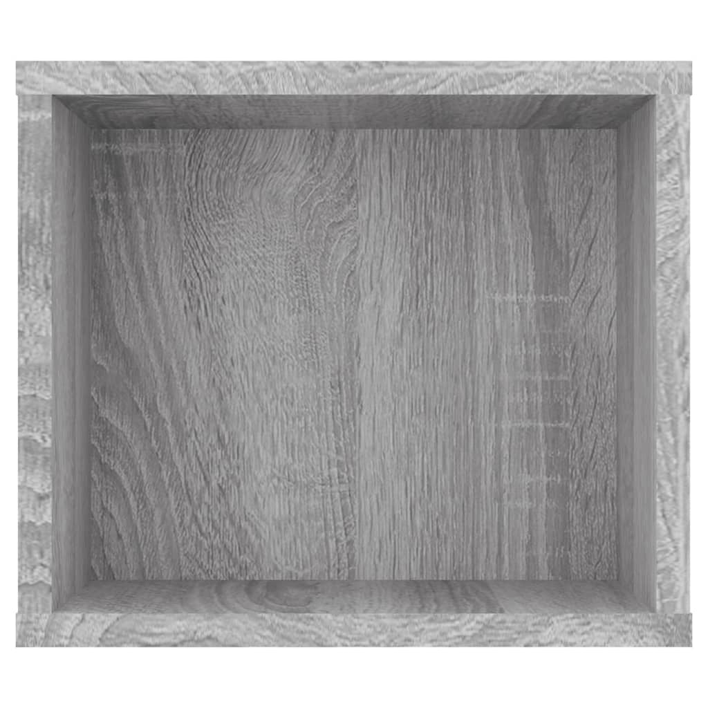 Mobile TV da parete Sonoma 100 x 30 x 26,5 cm legno ingegnerizzato grigio 02_0024289