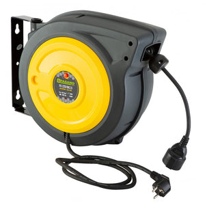 AVVOLGICAVO AVVOLGITORE AUTOMATICO 15m 3Gx1,5mm²  CON PRESA SHUCKO FASANO