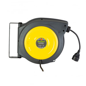 AVVOLGICAVO AVVOLGITORE AUTOMATICO 15m 3Gx1,5mm²  CON PRESA SHUCKO FASANO