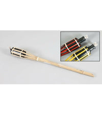 Fiaccola Bambà¹ Bamboo 60cm Esterno Giardino Luce Torcia Stoppino Bt-a60 Ro000441         