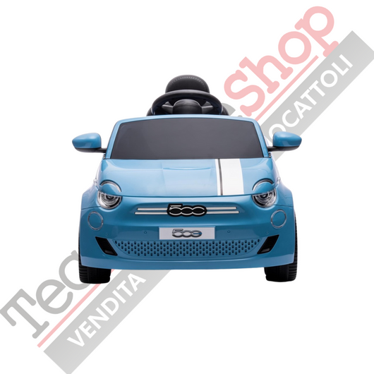 Auto Elettrica per Bambini Fiat 500e 12V-Blu