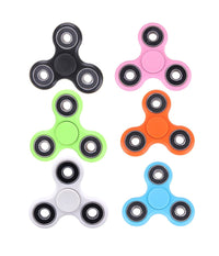 Fidget Spinner Gioco Rilassante Cuscinetto 3d Anti Stress Tascabile         