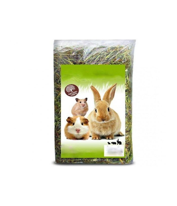Fieno Secco Essiccato Naturale 1kg Per Conigli Erbivori Roditori Criceti         