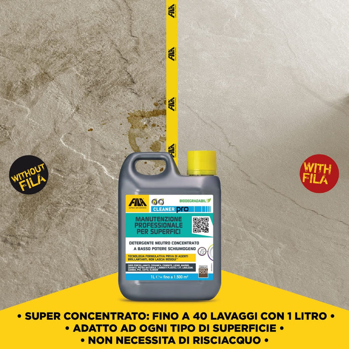 Fila Cleaner Pro Lt.1 Detergente Universale Per Pavimenti