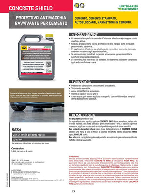 Fila Concrete Shield Lt.5 Protettivo Antimacchia Ravvivante Per Cemento