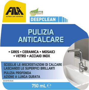 Fila Depclean Ml.750 Detergente Anticalcare Pronto All'uso