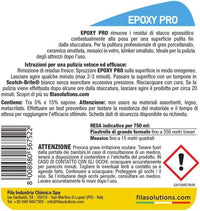 Fila Epoxy Pro Ml.750 Pulitore Istantaneo Per Stucco Epossidico Fresco