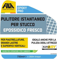 Fila Epoxy Pro Ml.750 Pulitore Istantaneo Per Stucco Epossidico Fresco