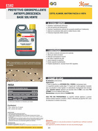 Fila Es82 Lt.1 Protettivo Idrorepellente Antiefflorescenza Base Solvente