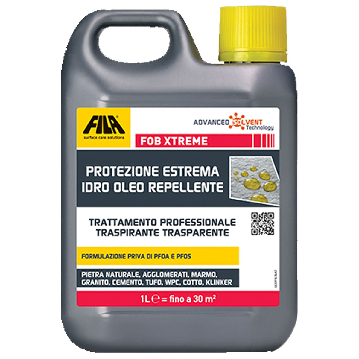 Fila Fob Xtreme Lt.1 Protettivo Antimacchia Per Superfici Non Lucide Base Solvente