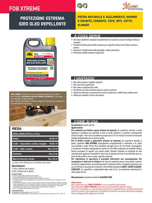 Fila Fob Xtreme Lt.1 Protettivo Antimacchia Per Superfici Non Lucide Base Solvente