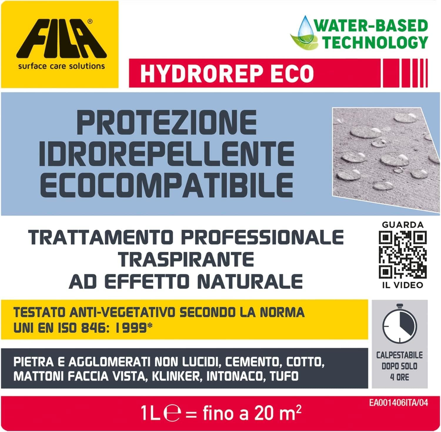 Fila Hydrorep Eco Lt.5 Idrorepellente Ad Effetto Naturale