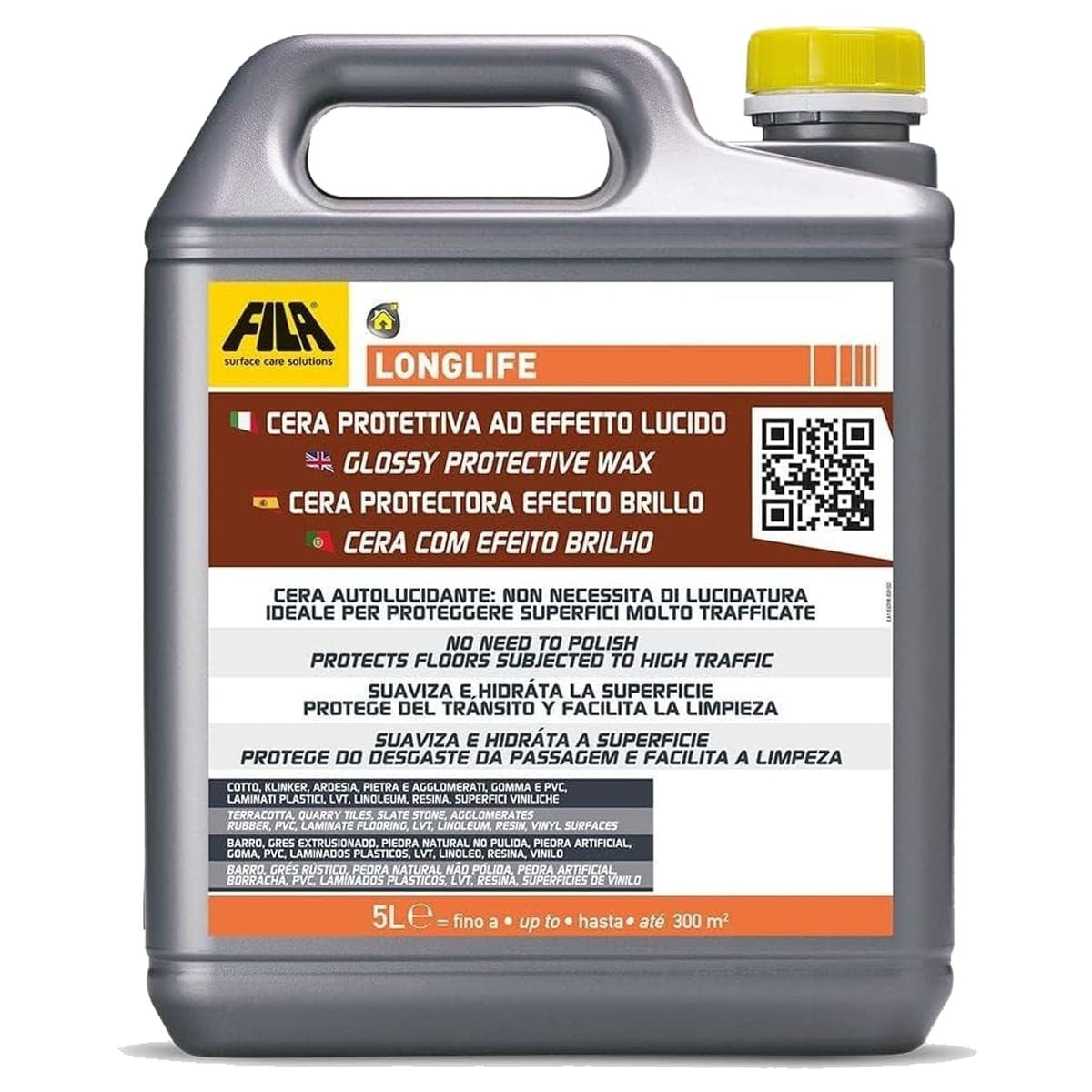 Fila Longlife Lt.5 Cera Protettiva Ad Effetto Lucido