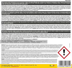 Fila Max Lt.5 Detergente Decerante 1l Per Cotto E Pietre