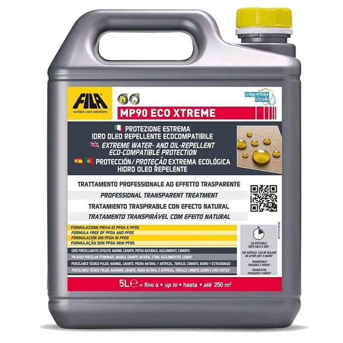 Fila Mp90 Eco Xtreme Lt.5 Protettivo Antimacchia Per Superfici Lucide Base Acqua