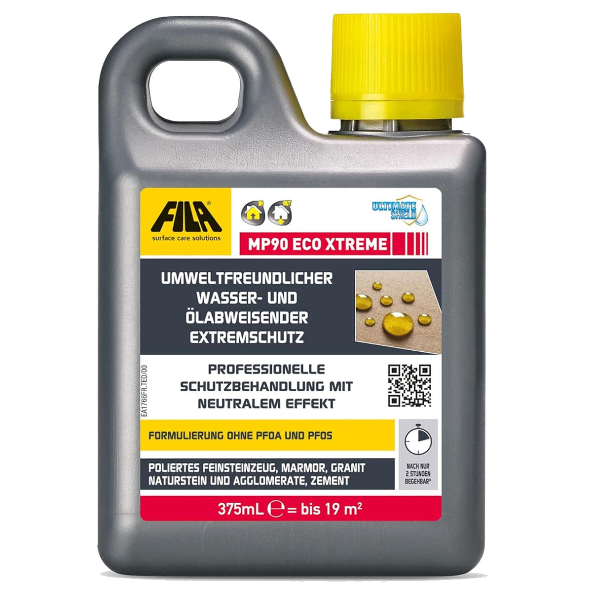 Fila Mp90 Eco Xtreme Ml-375 Protettivo Antimacchia Per Superfici Lucide Base Acqua