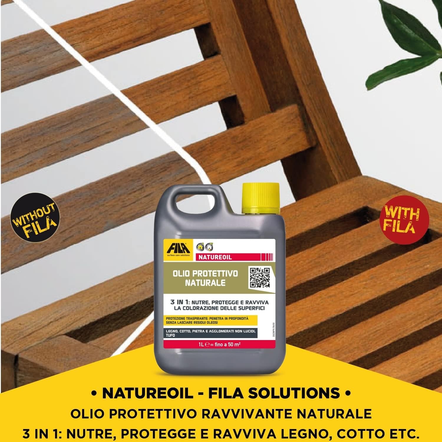 Fila Natureoil Lt.1 Olio Protettivo Naturale