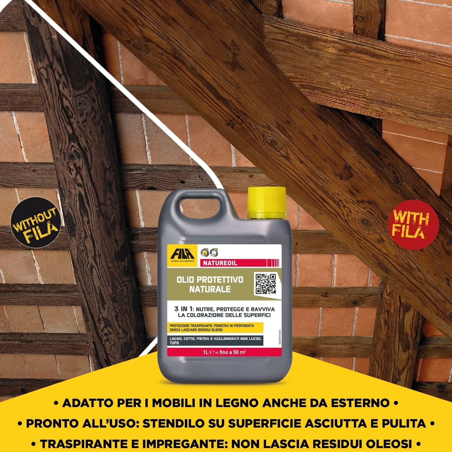 Fila Natureoil Lt.1 Olio Protettivo Naturale