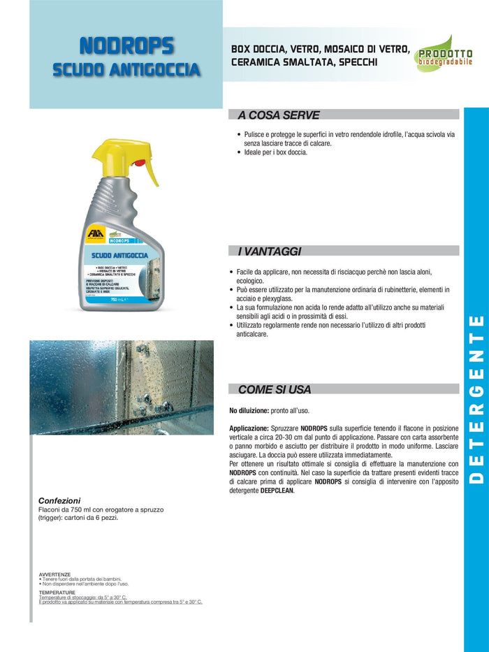 Fila Nodrops Ml.750 Barriera Antigoccia Spray