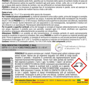 Fila Ph Zero Lt.1 Disincrostante Acido Forte