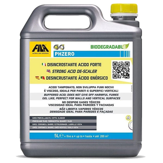 Fila Ph Zero Lt.5 Disincrostante Acido Forte