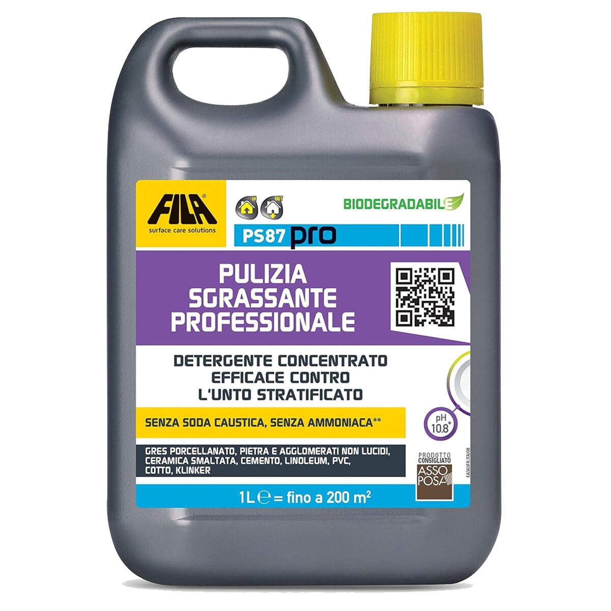 Fila Ps87 Pro Lt.1 Detergente Decerante Sgrassante