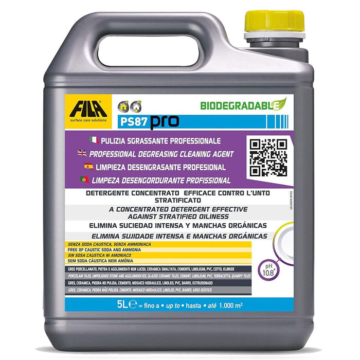 Fila Ps87 Pro Lt.5 Detergente Decerante Sgrassante