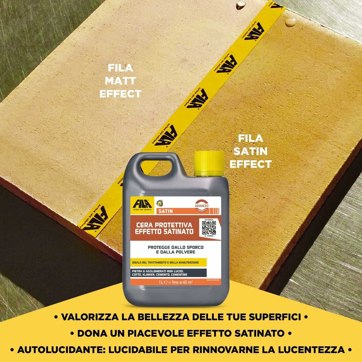 Fila Satin Lt.1 Cera Protettiva Ad Effetto Satinato