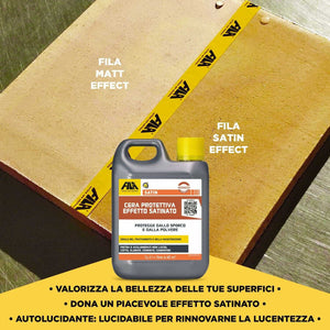 Fila Satin Lt.1 Cera Protettiva Ad Effetto Satinato