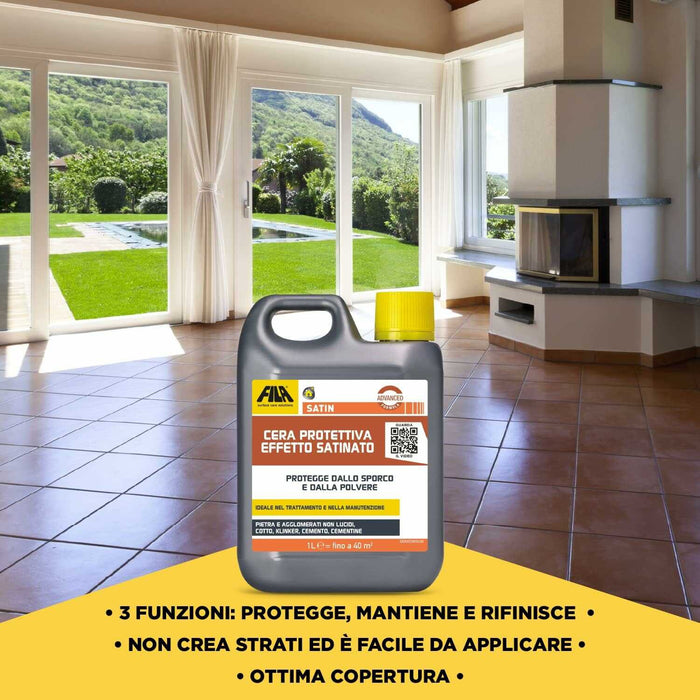 Fila Satin Lt.1 Cera Protettiva Ad Effetto Satinato