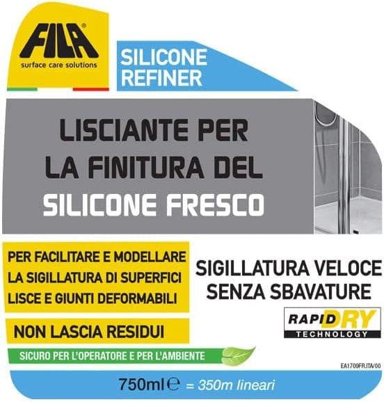 Fila Silicone Refiner Ml.750 Lisciante Per La Finitura Del Silicone Fresco