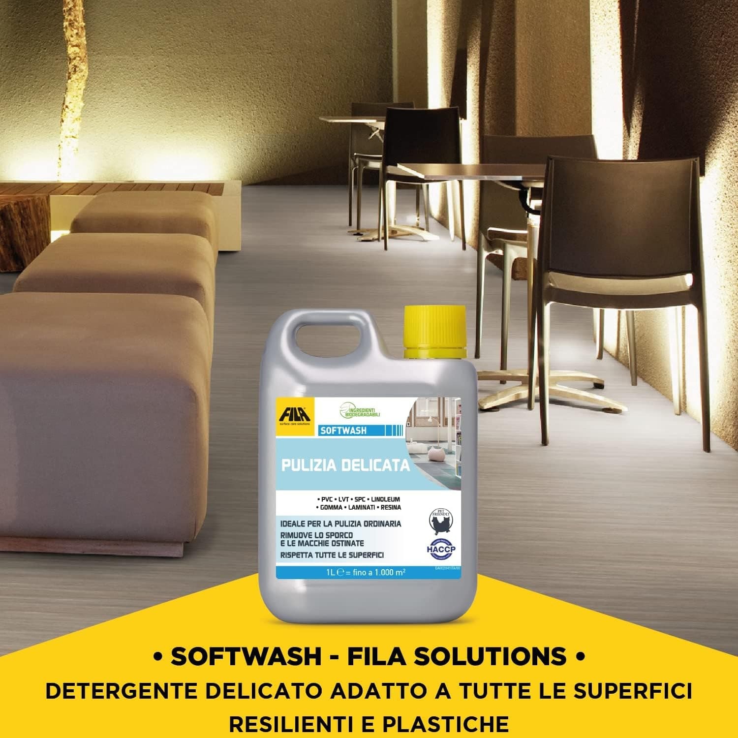 Fila Softwash Lt.1 Pulisce E Sgrassa Delicatamente Tutte Le Superfici Plastiche