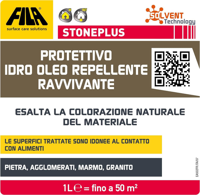 Fila Stoneplus Lt.5 Protettivo Idro Oleo Repellente