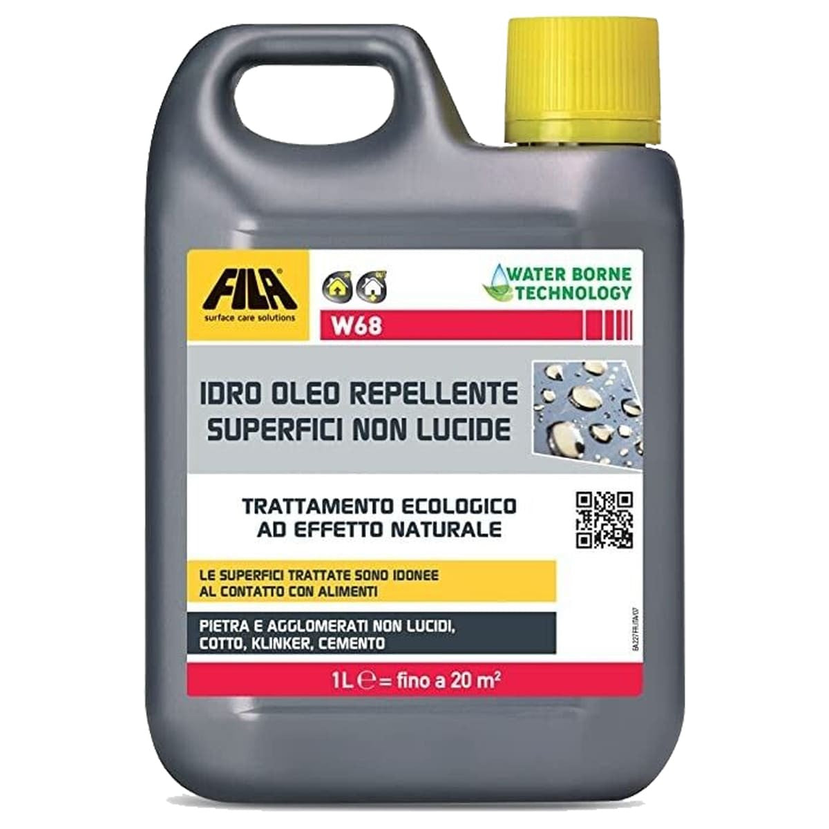Fila W68 Lt.1 Antimacchia Per Superfici Non Lucide Base Acqua