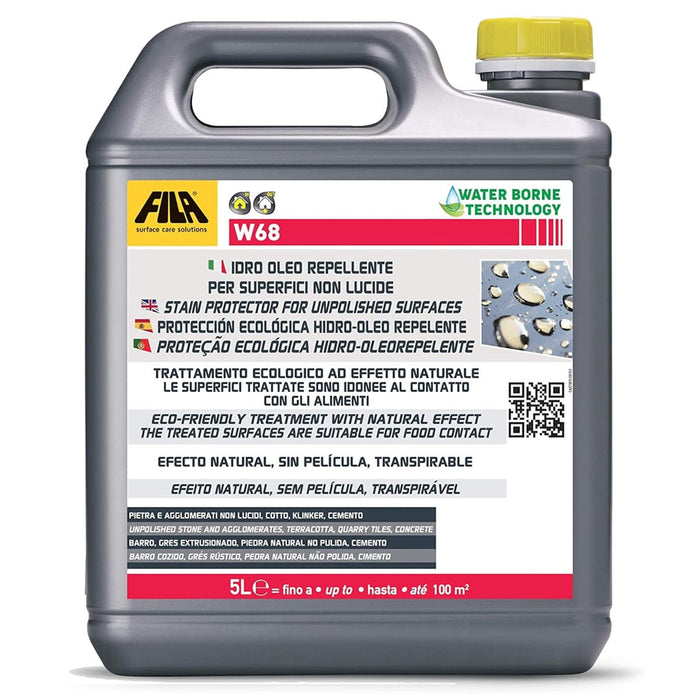 Fila W68 Lt.5 Antimacchia Per Superfici Non Lucide Base Acqua