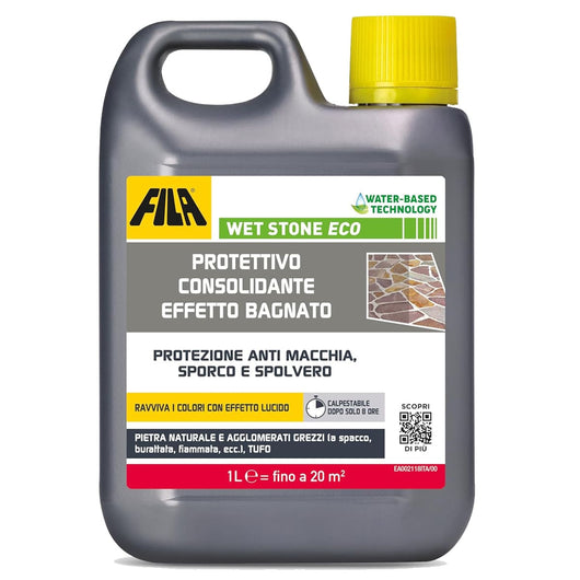 Fila Wet Stone Eco Lt.1 Protettivo Pietra Naturale Tonalizzante Ad Effetto Bagnato Idrorepellente