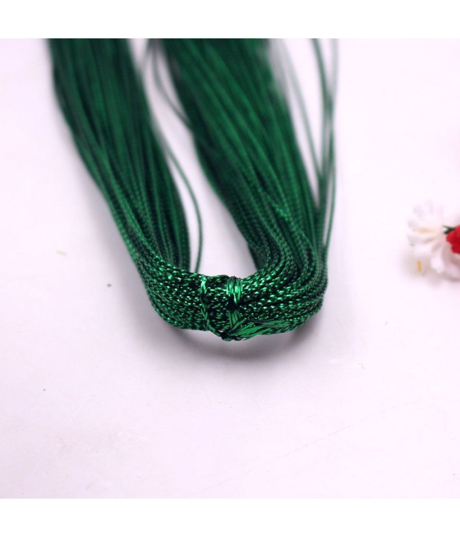 Fili Cordoncini Decorazioni Scatole Bomboniere Nastri Confezionamento Regali  Verde       