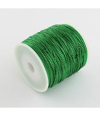 Fili Cordoncini Decorazioni Scatole Bomboniere Nastri Confezionamento Regali  Verde       